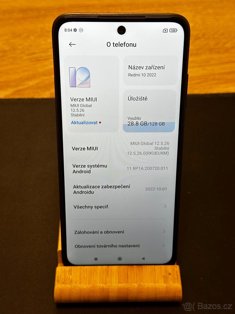 Xiaomi Redmi 10 2022 128GB Černý - 2