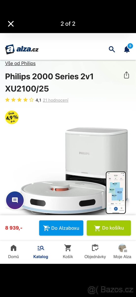 Robot vysavač Philips - 2