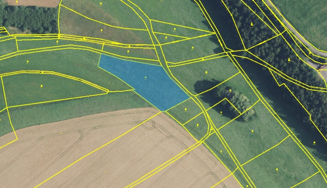Prodej louky, 13 562 m², Nová Ves u Jarošova - 2