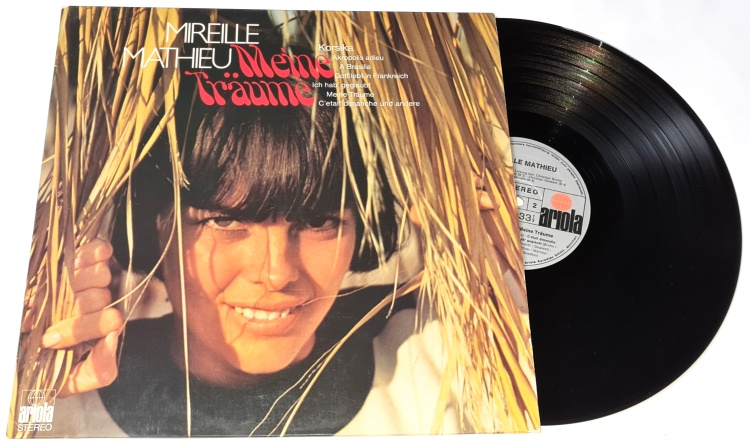Mireille Mathieu – Meine Träume 1972 VG-, VYPRANÁ Vinyl (LP) - 2