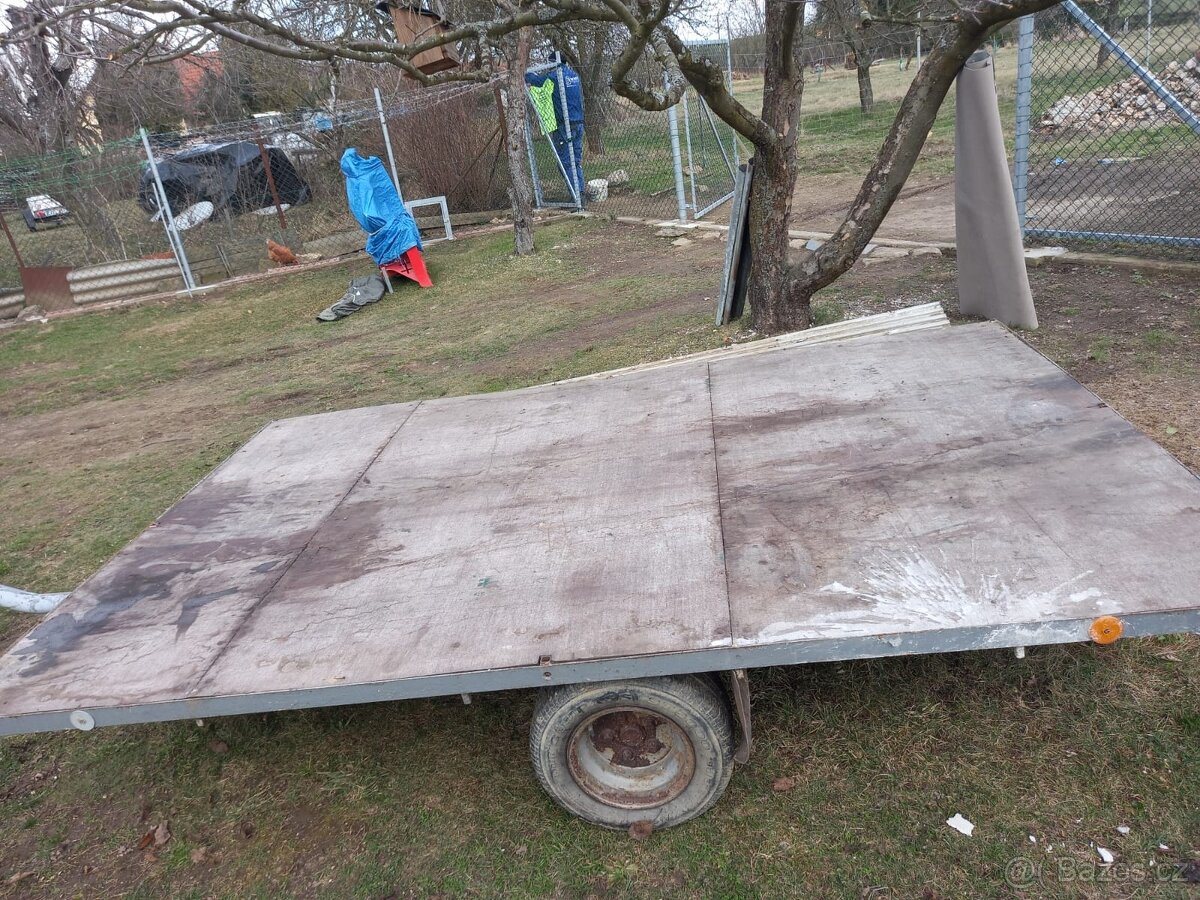 Kára za auto nebrzděná - 2