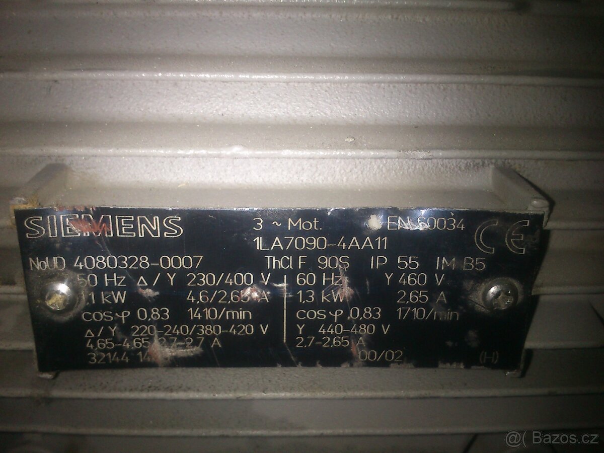 Elektromotory Siemens a MEZ - 2