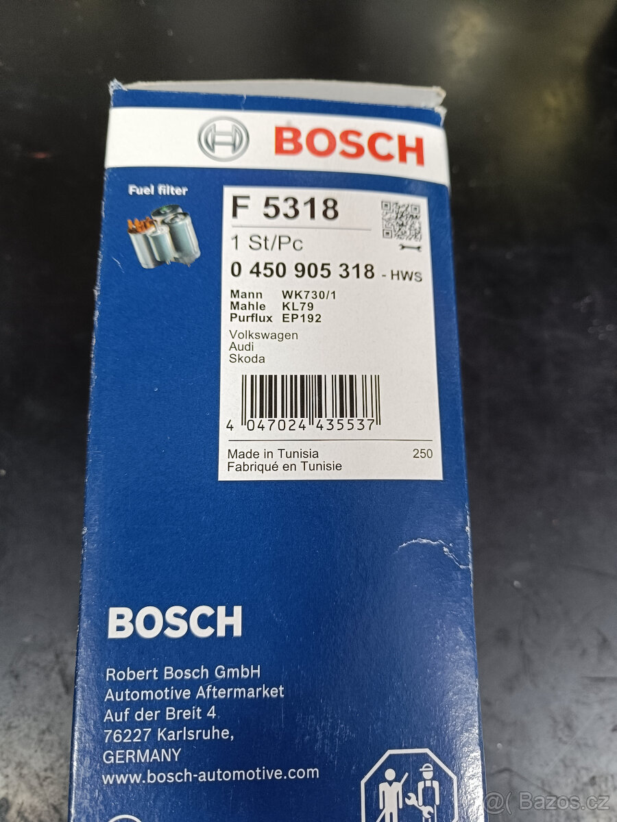 Palivový filtr BOSCH O 450905318 - 2
