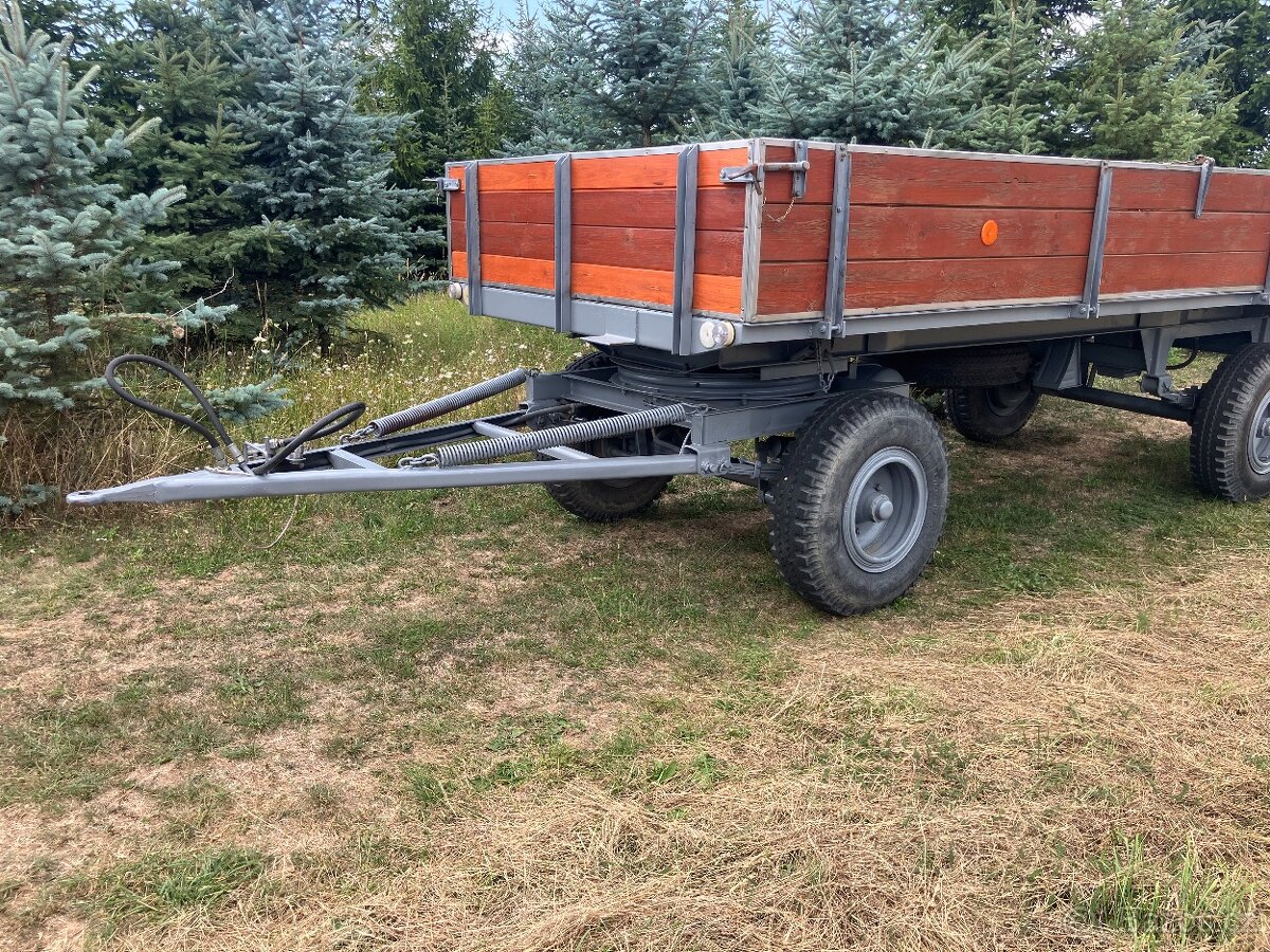 Prodám traktorový přívěs STS MV2-028 5tun. - 2