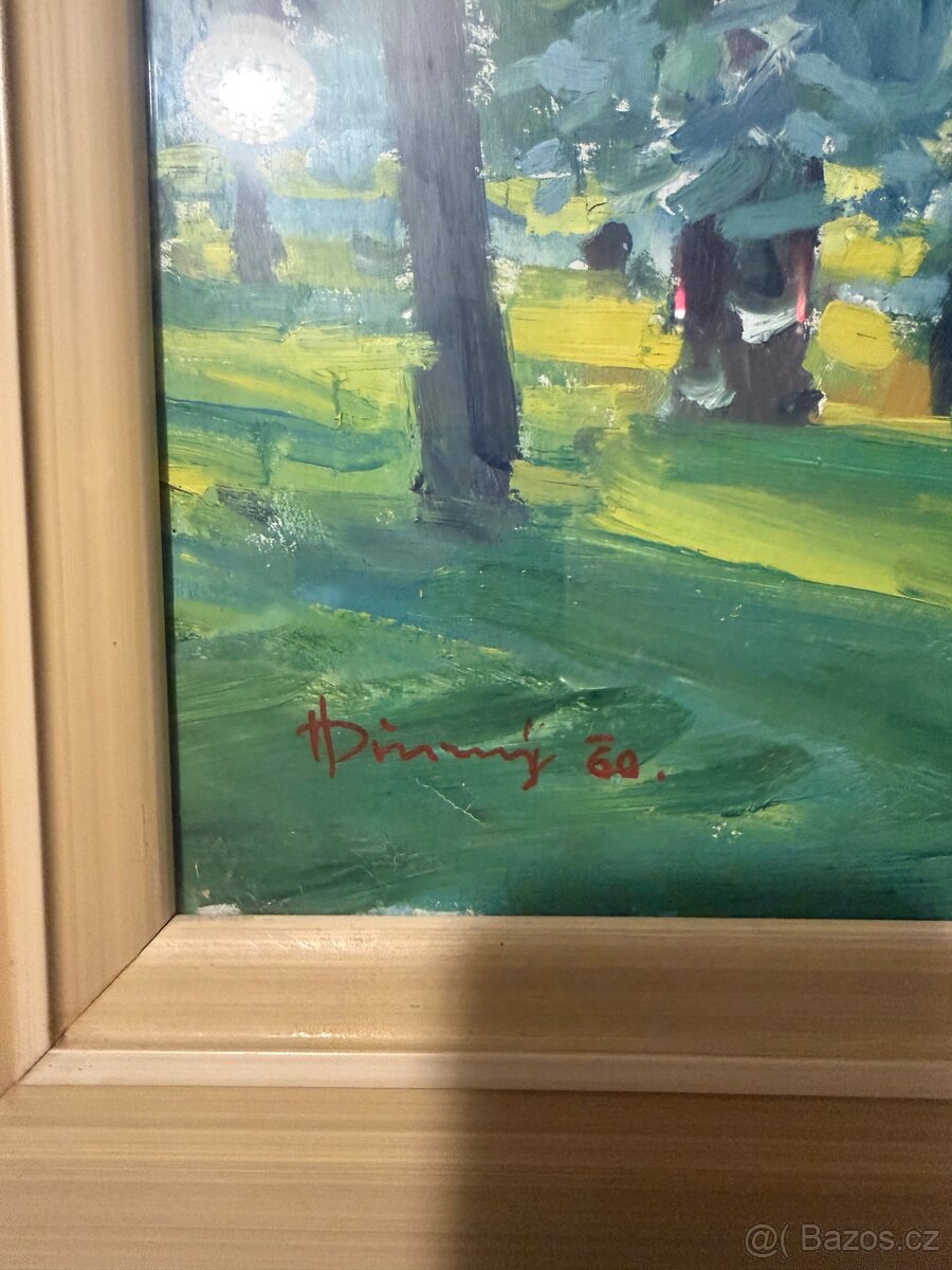 Pšurný Josef,olej - 2