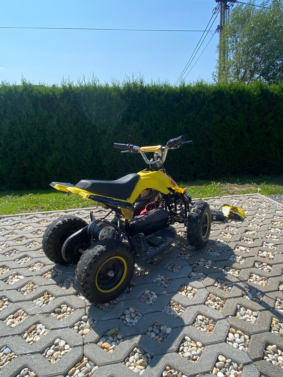 Dětská elektrická čtyřkolka 800W + druhá motorová na ND