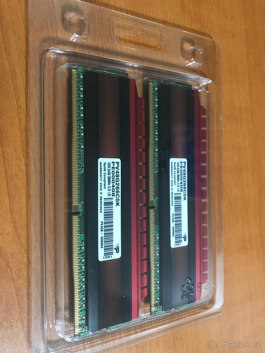 RAM Patriot 2x4GB DDR4 2666MHz CL15 - 2