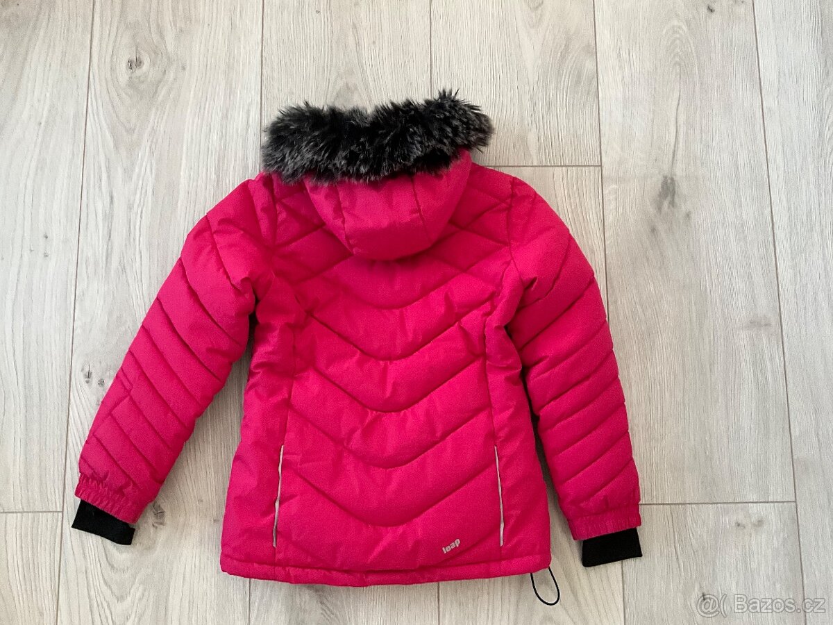 Zimní lyžařská Dívčí bunda LOAP vel.134/140 - 2