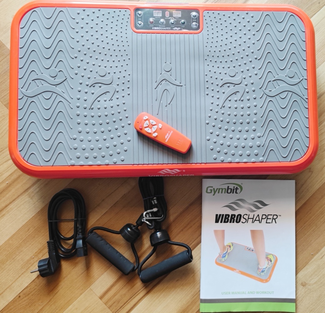 Vibrační plošina Vibro Shaper s dálkovým obladačem, švihadly - 2