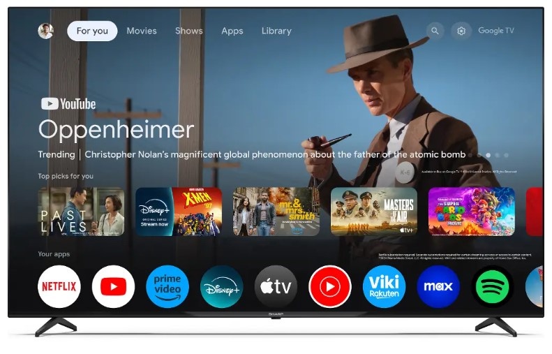 LED SMART televize Sharp 70GL4260E (nová) - 2