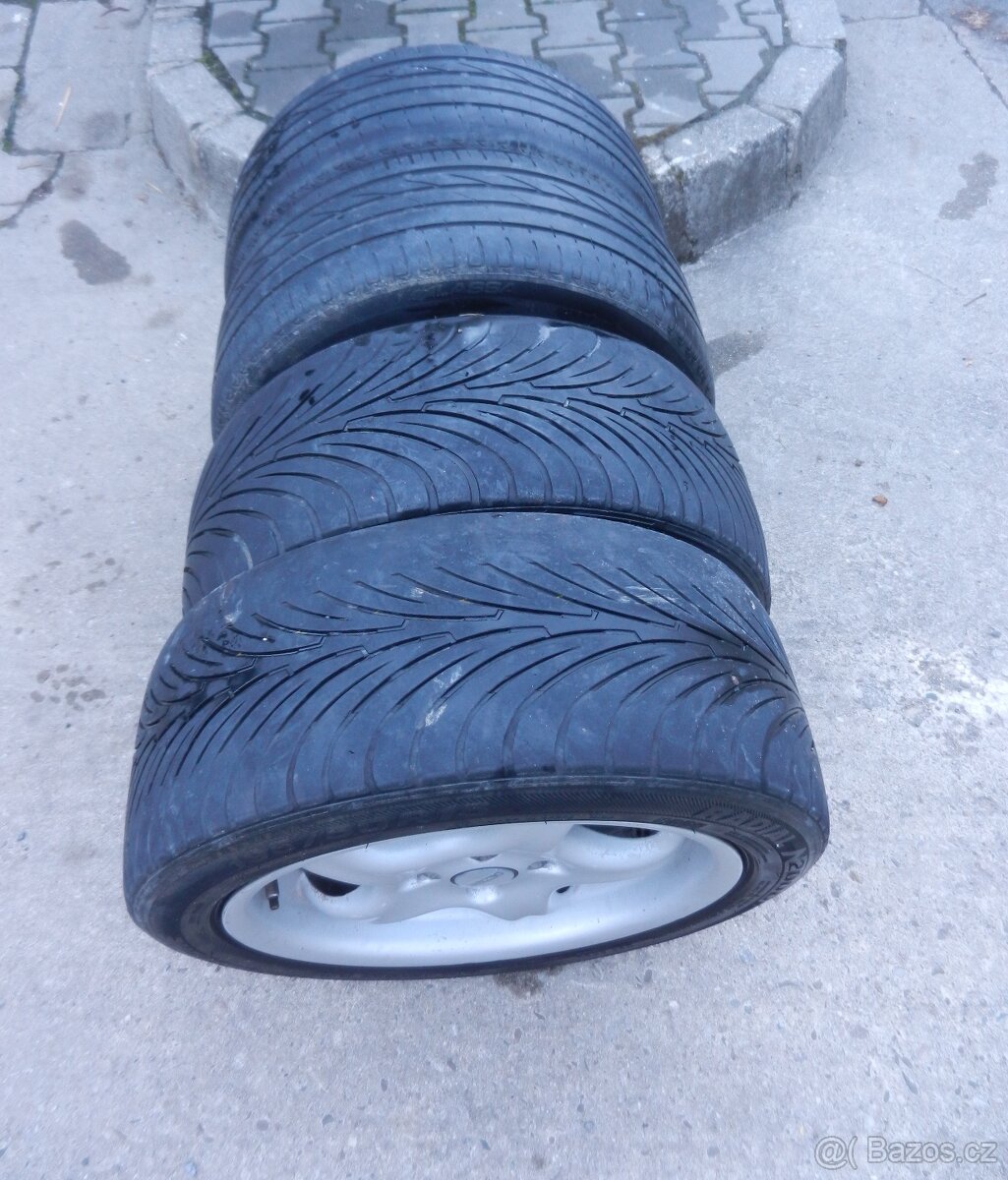 Alu Disky litá kola / 15" Pneu 4 kusy VW, Peugeot, aj - 2