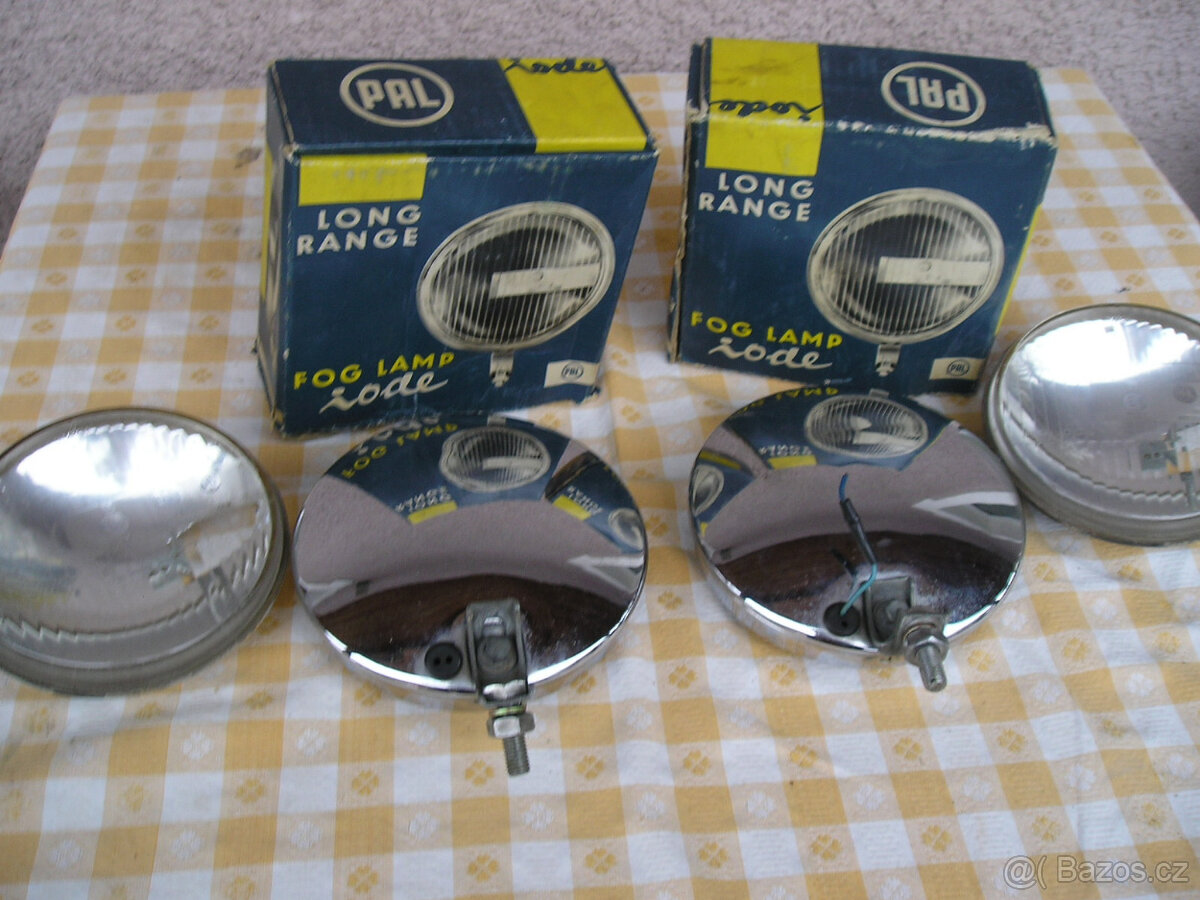 Autopal žluté mlhovka na Tatra Škoda žluté + bílé skla - 2