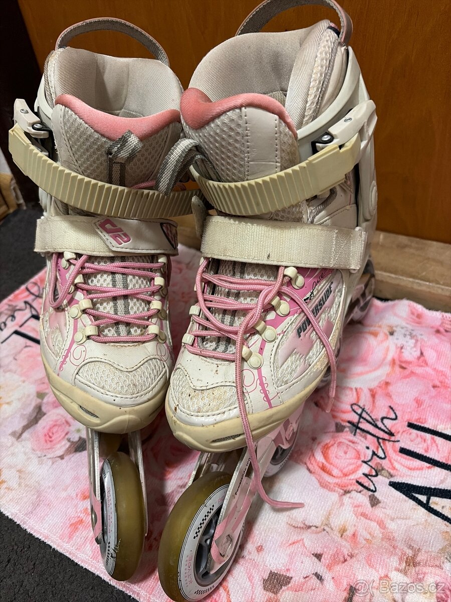 Kolečkové brusle Powerslide – dámské, vel. 37 - 2