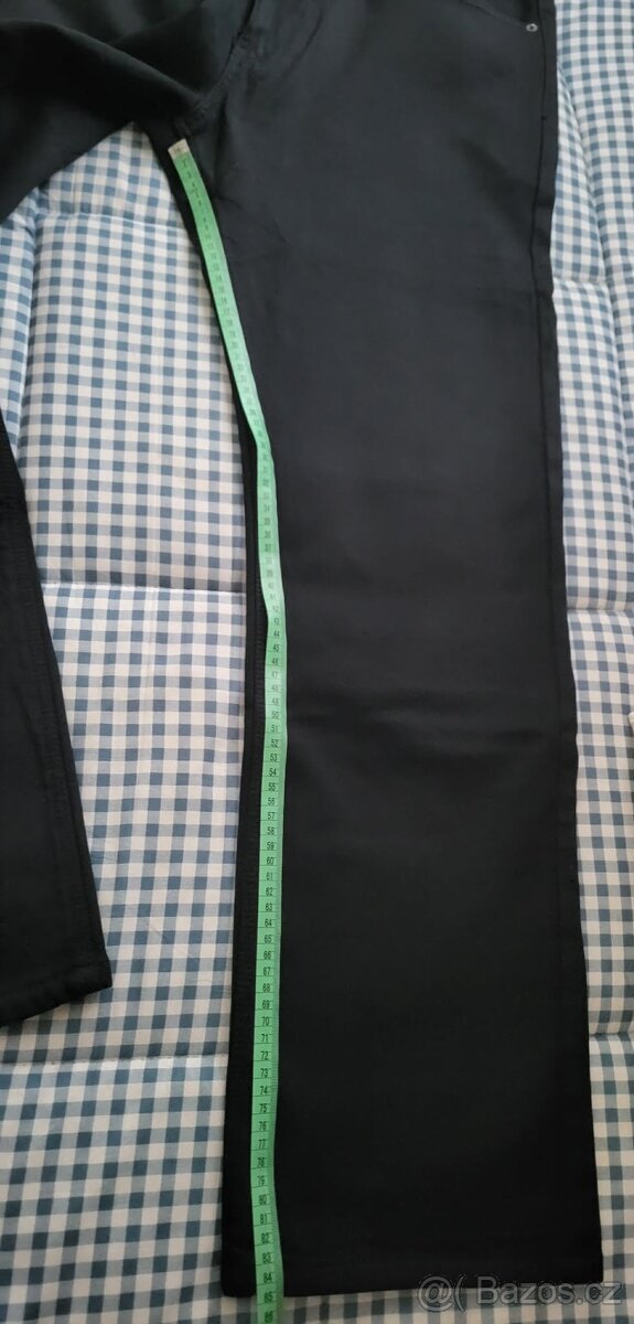 Zateplené pánské strečové kalhoty č. 41 nové - 2