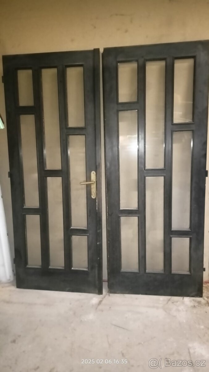 Dřevěné vchodové dveře - 2