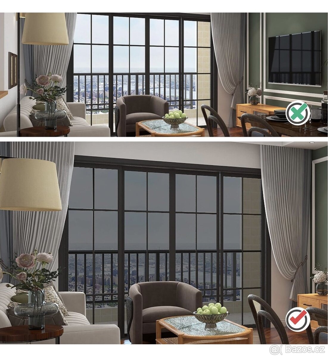 Reflexní okenní fólie - 2