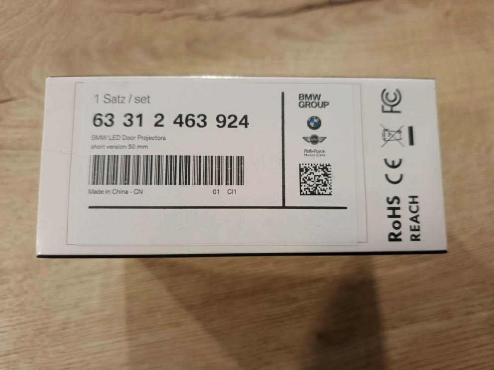 BMW - LED dveřní projektory - 50mm - 2