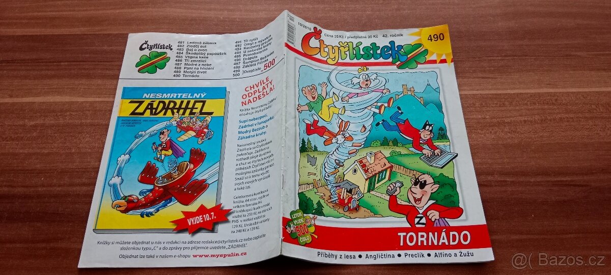 Čtyřlístek č.385 - 493 - 2