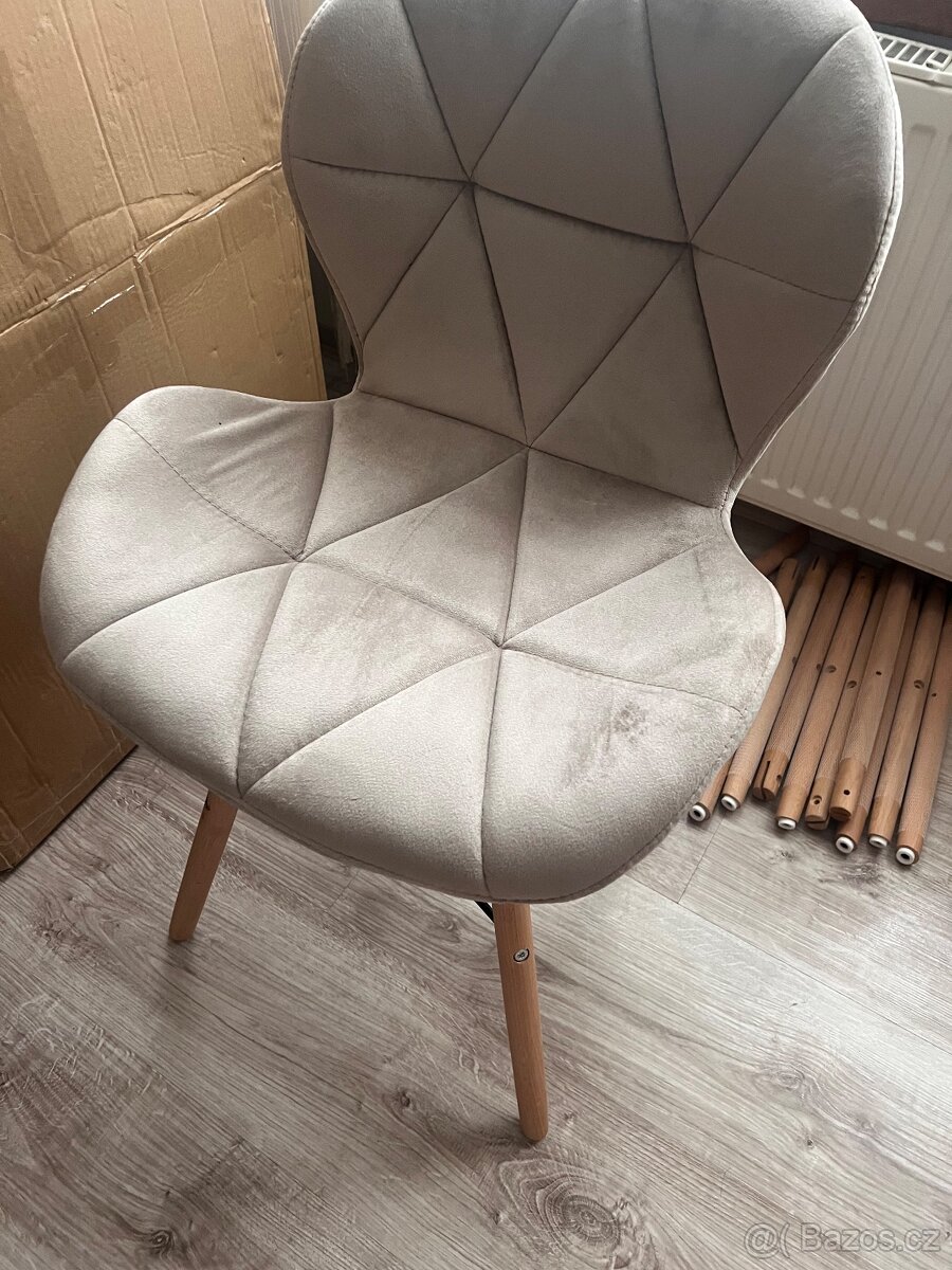 Jídelní židle 4ks, NOVÉ - 2