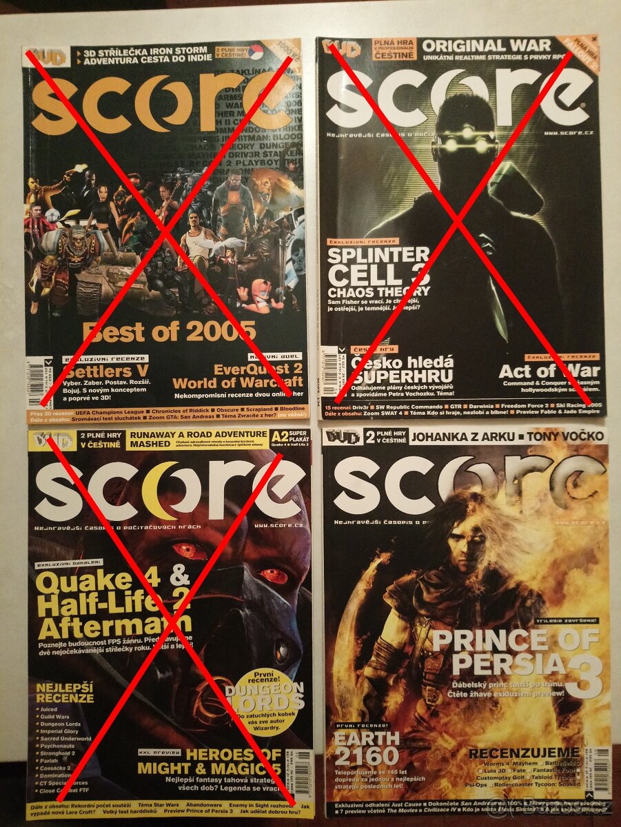 Časopisy SCORE č. 2 - 2