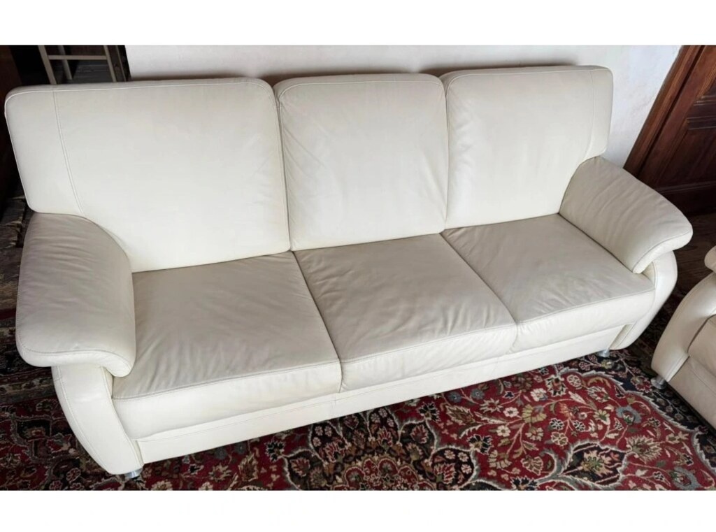 Moderní kožená sedací souprava 3+2, 3338 - 2