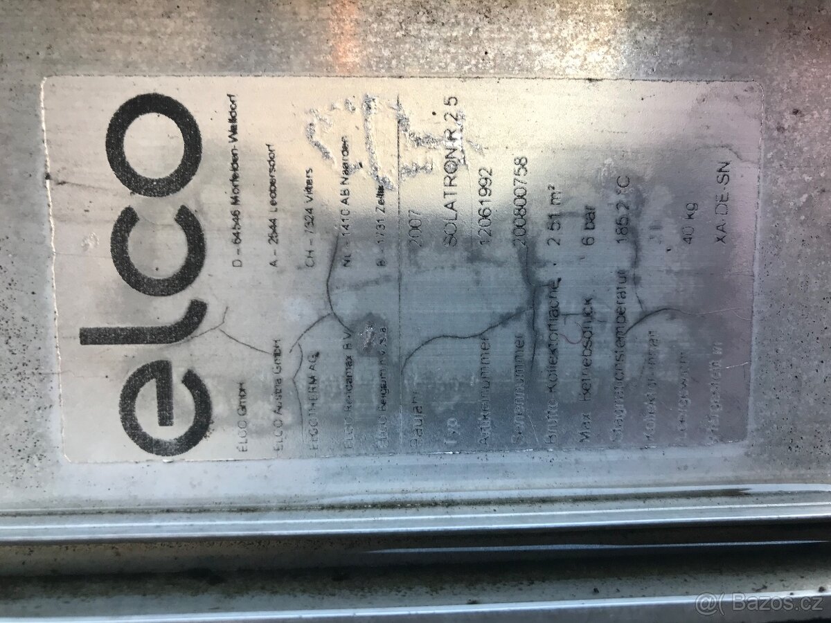 Panely na ohrev vody - 2