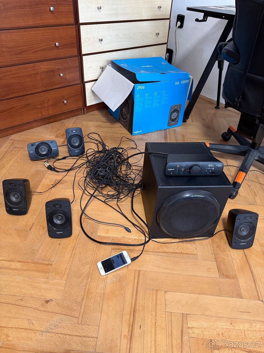 Logitech z906 sound systém - 2