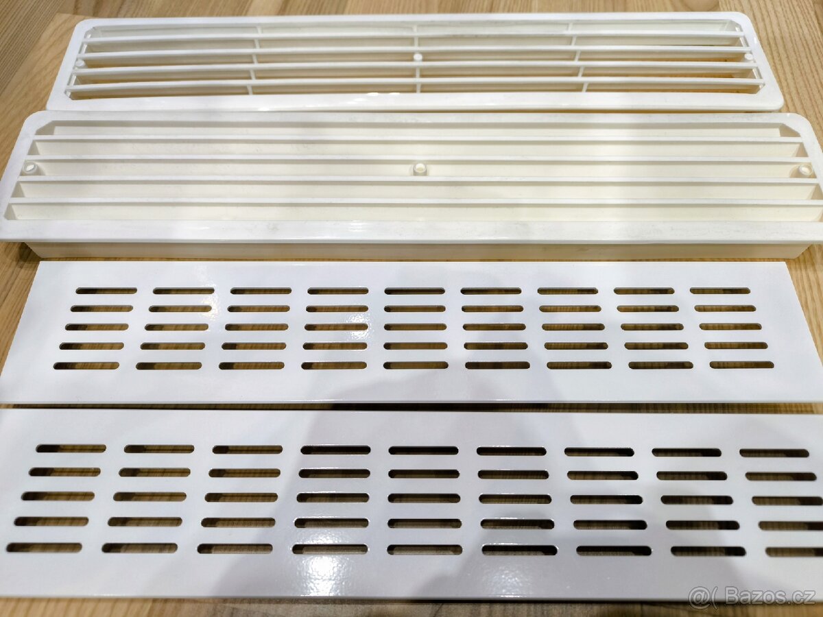 Větrací mřížky - kovové i plastové - 2