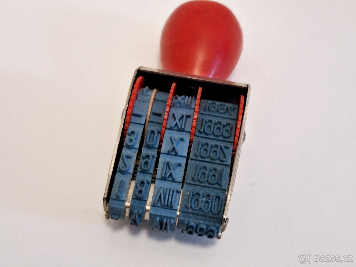 Retro datumovací razítko - 2