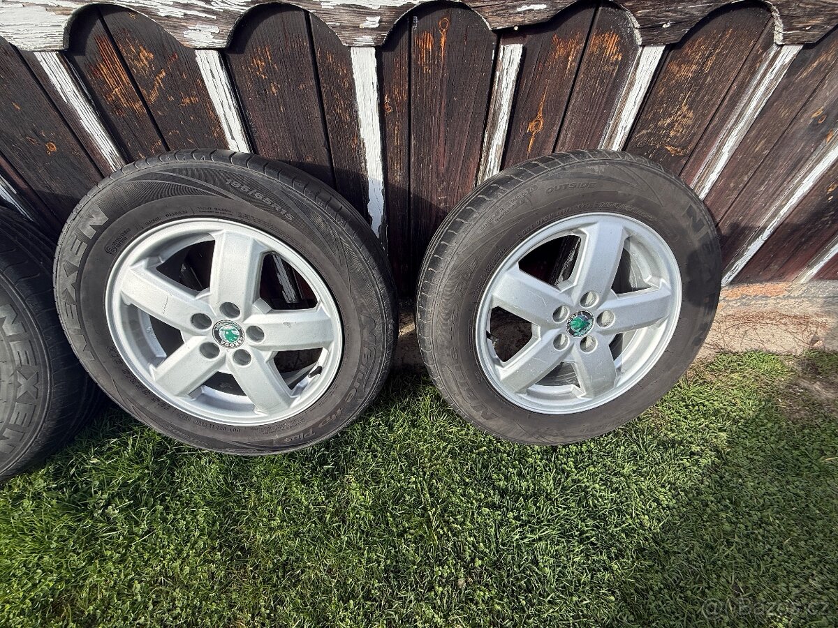 Prodám alu kola Škoda Octavia 1 - 2