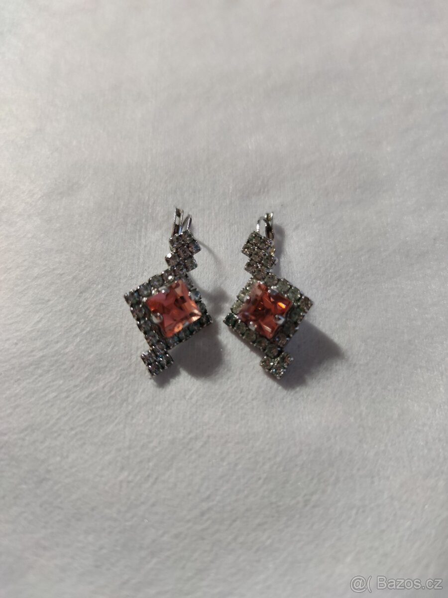 Stříbrné náušnice – luxusní elegance - 2