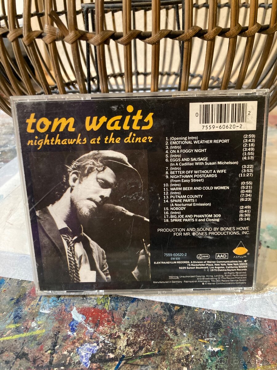 Tom Waits - nighthawks at the diner - cd - 2