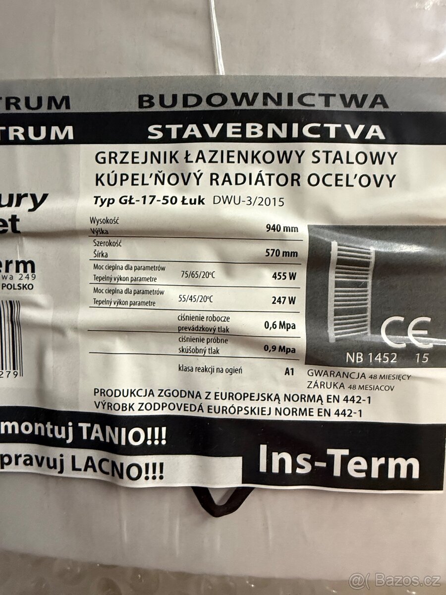 Prodám koupelnový žebřík - 2