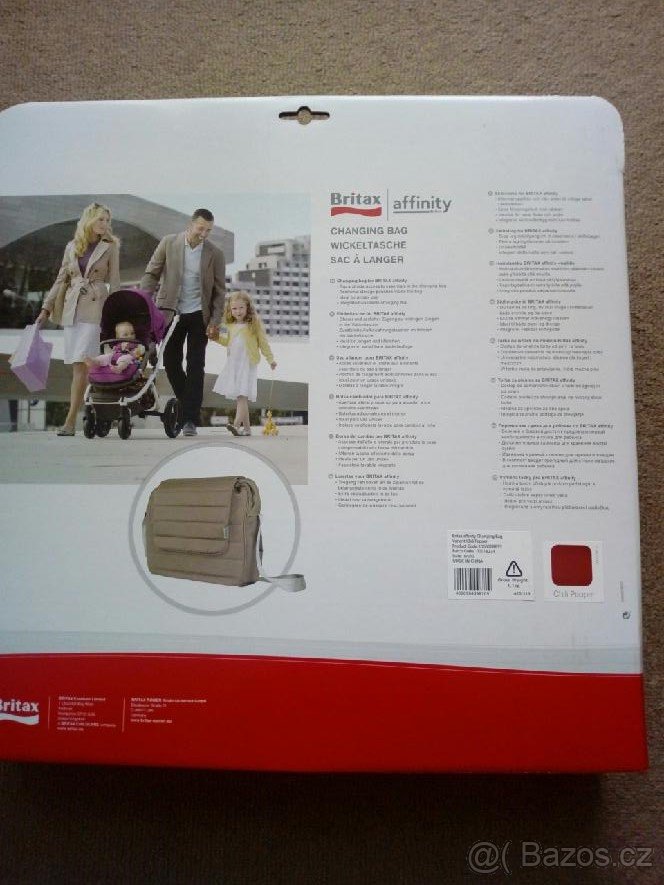 Britax affinity přebalovací taška - 2