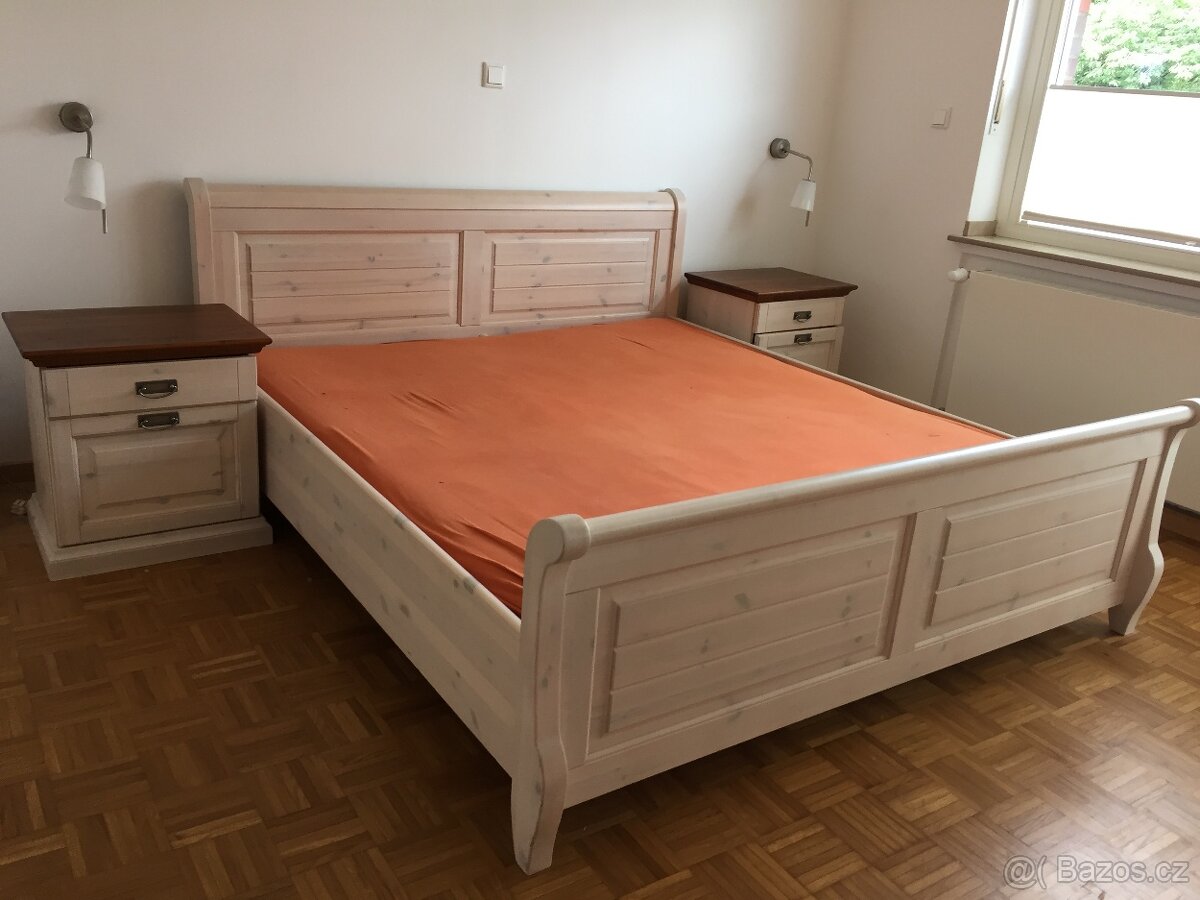Postel JITONA MALTA, 2xnoční stolek - 2