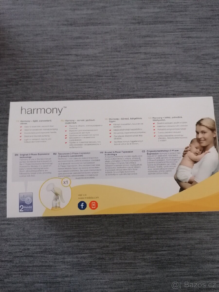 Medela Ruční odsávačka mateřského mléka Harmony
- 2
