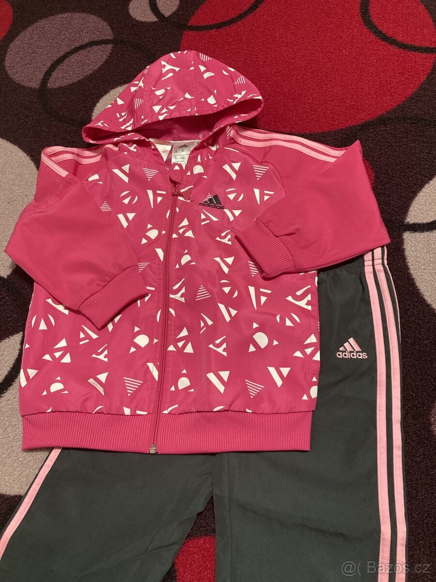 Šusťáková souprava Adidas vel. 104 (3-4 roky) - 2
