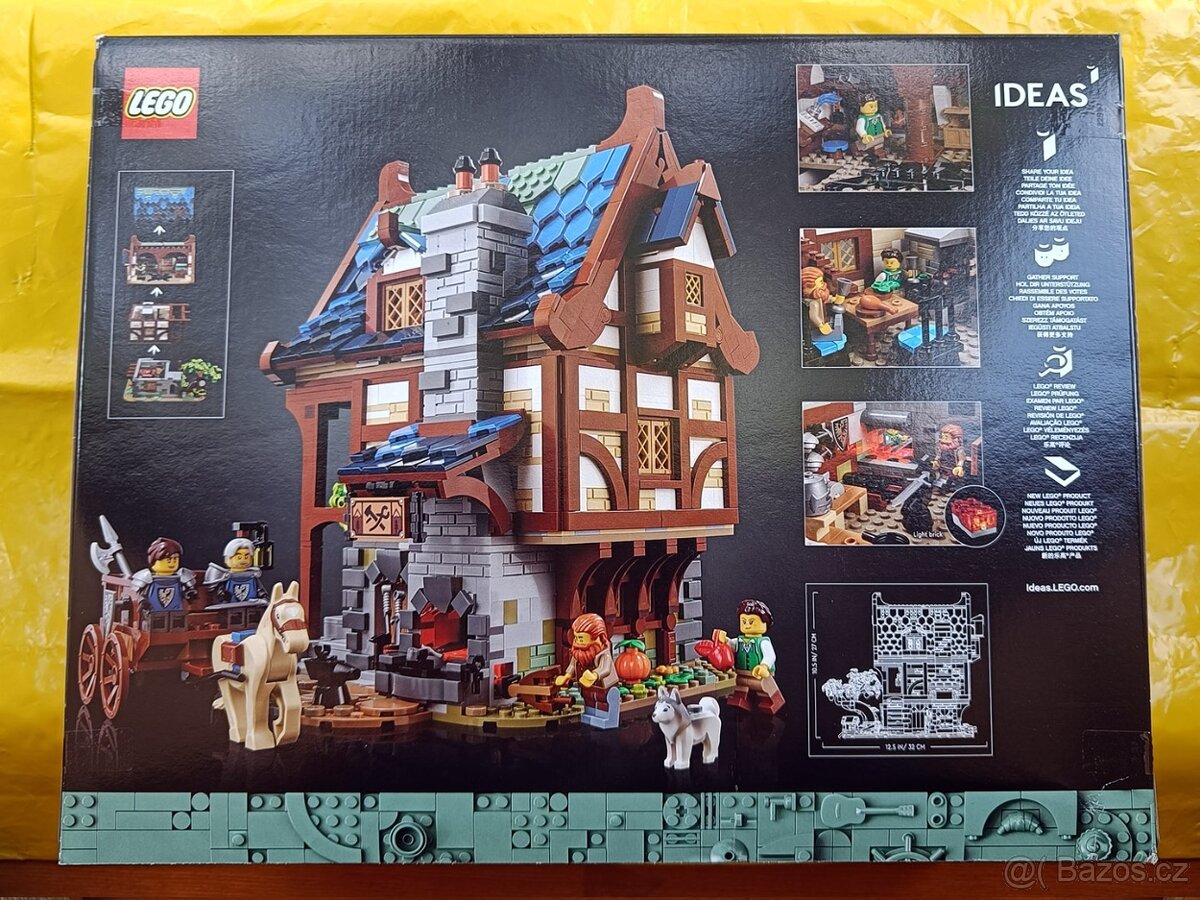 LEGO IDEAS 21325 Středověká kovárna - 2