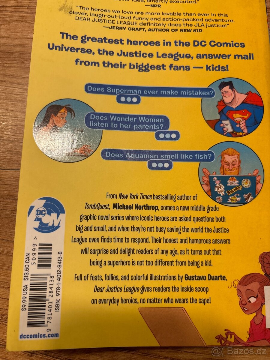 DC Comics Dear Justice League anglicky - stav nové knihy - 2