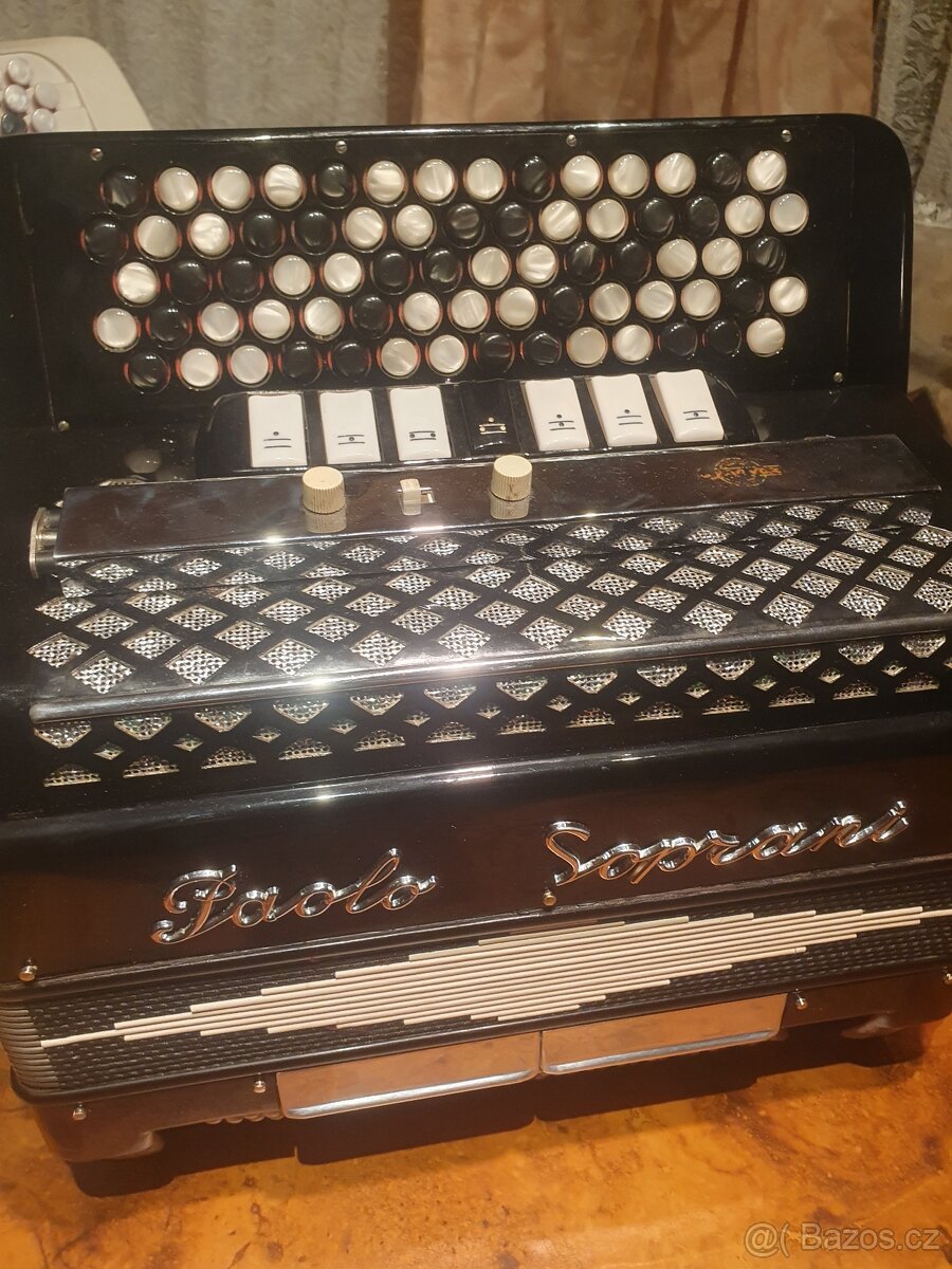 Kvalitní knoflíková harmonika Paolo Soprani - 2