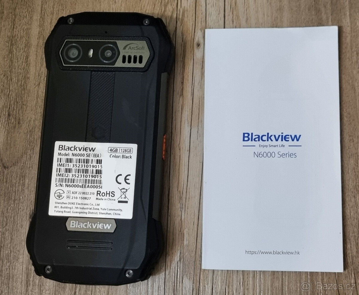 Zánovní odolný mobil 4.3" 4GB/128GB 3700mAh ZÁRUKA - 2