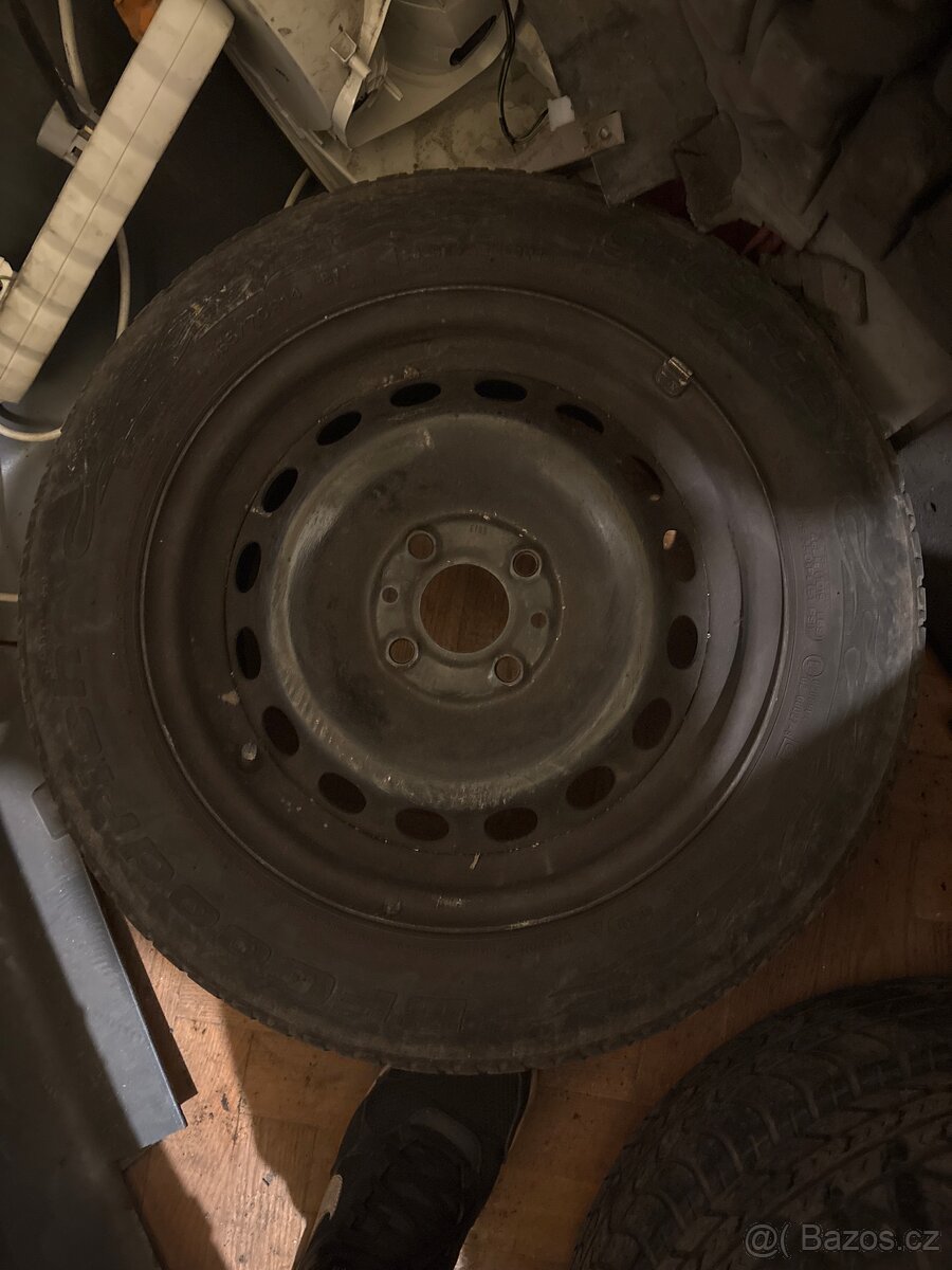 Plechače, kola 4x98 165/70r14 - 2