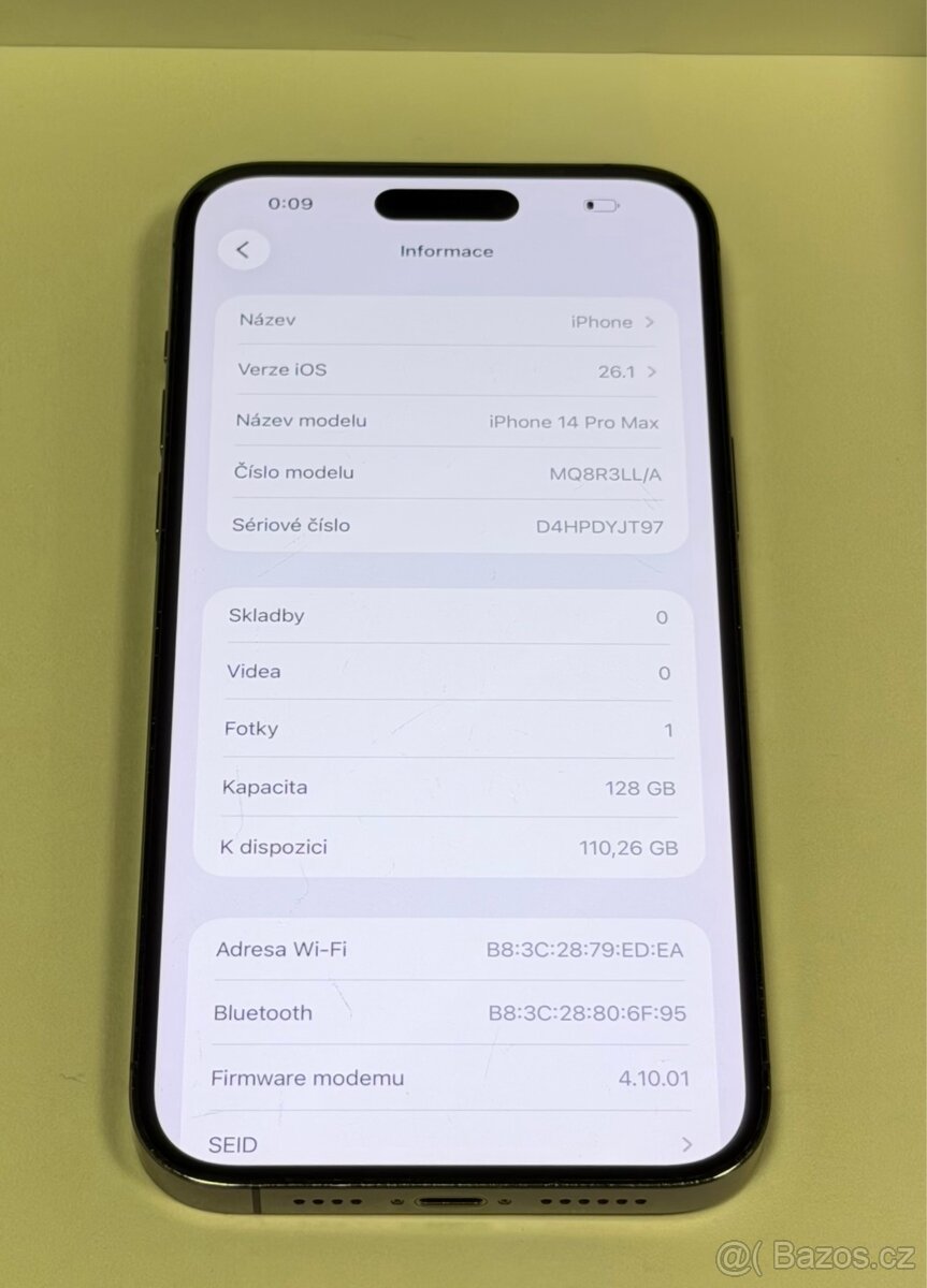 iPhone 14 Pro Max 128GB Deep Purple / Záruka - 2