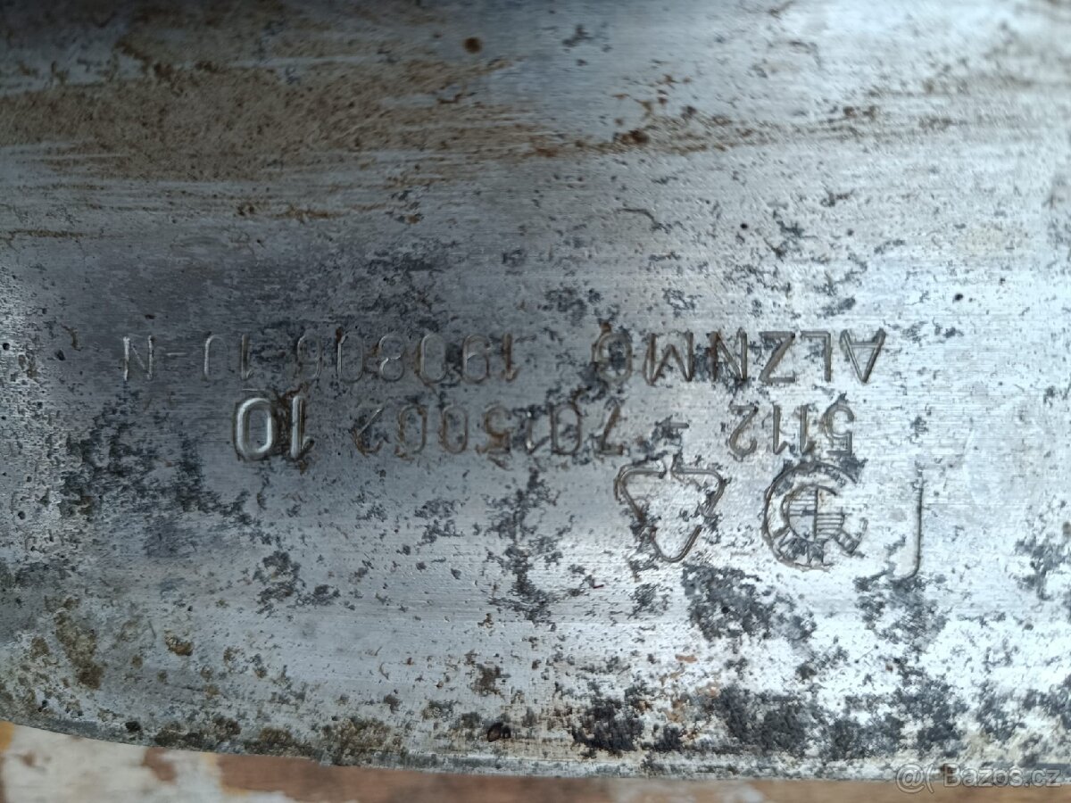 BMW e65, e66 alu výztuha zadního nárazníku - 2