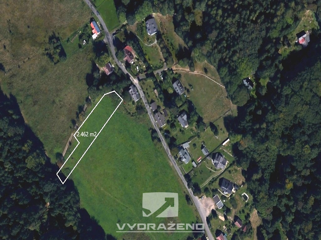 Pozemek (2.462 m2.), Lučany nad Nisou, Jablonec nad Nisou - 2