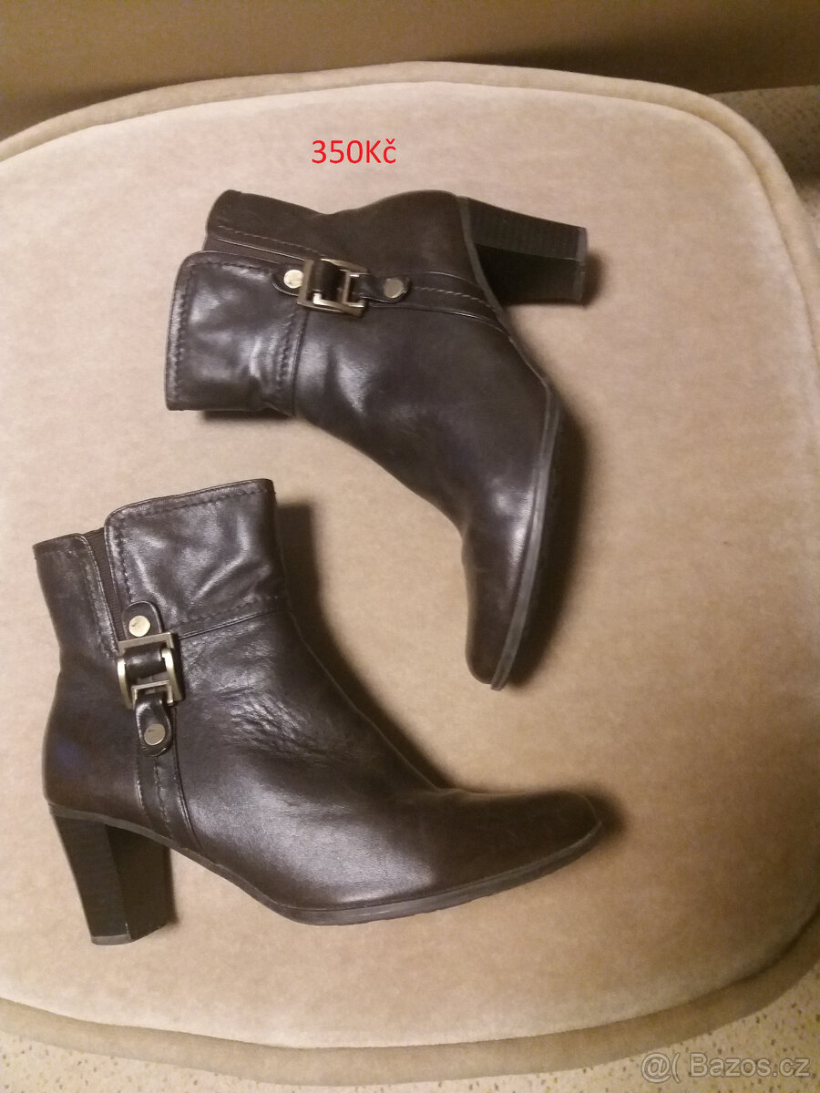 dámské kožené boty - 2
