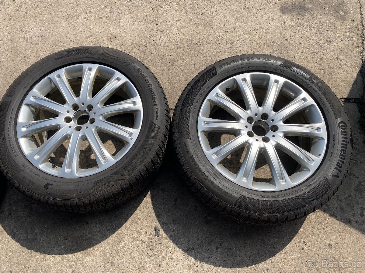 Mercedes orig disky + pneu zimni R20 - 2