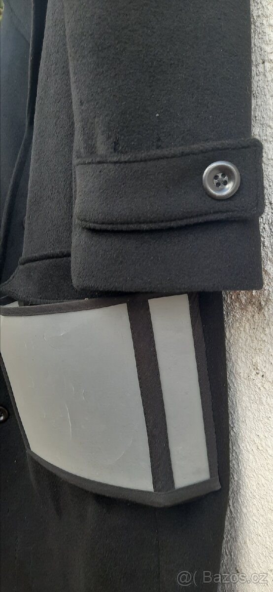 Prodám pánský vlněný kabát – svítící kapsy HK - 2