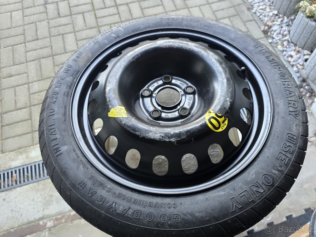 Dojezdové kolo na Audi, Škoda, VW - 2