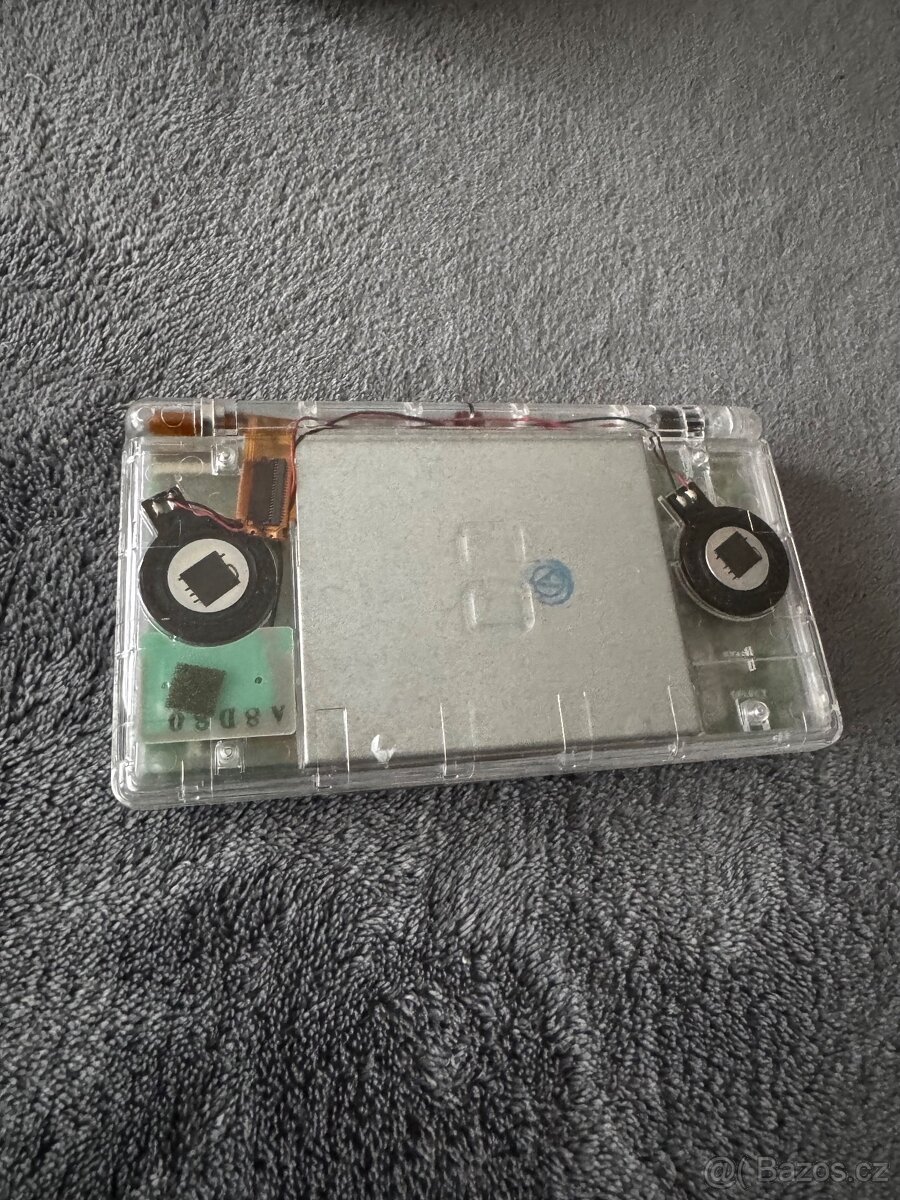 Nintendo ds lite clear custom - 2